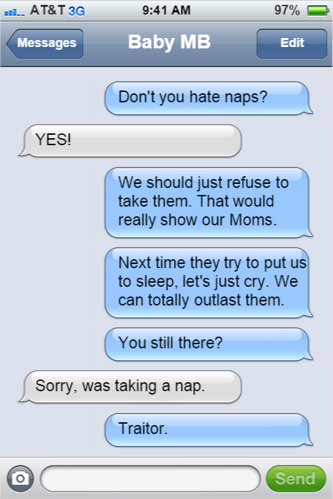 baby text naps
